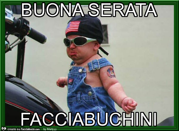 Buona serata facciabuchini