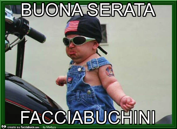 Buona serata facciabuchini
