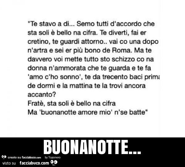 Buonanotte
