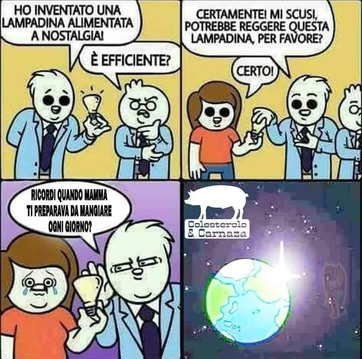 Ho inventato una lampadina alimentata a nostalgia