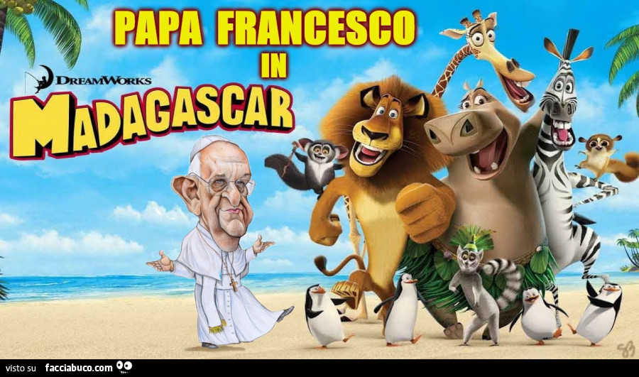 PAPA FRANCESCO IN MADAGASCAR