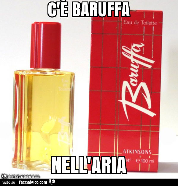 C'è baruffa nell'aria