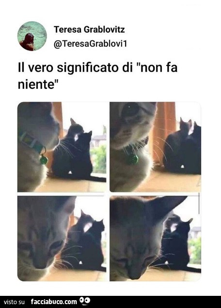 Il vero significato di non fa niente