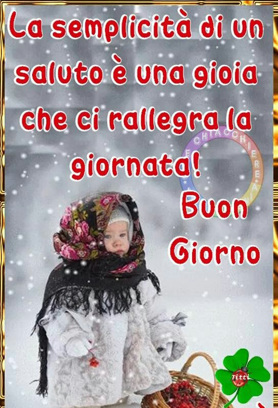 Buona Giornata Dicembre