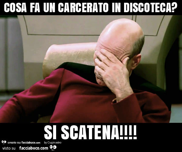 Cosa fa un carcerato in discoteca? Si scatena