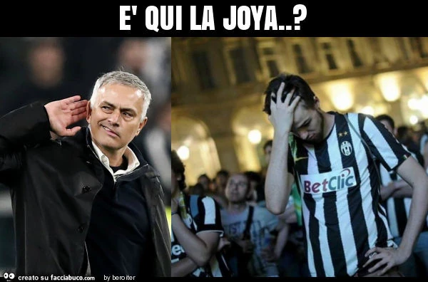 È qui la joya. ?