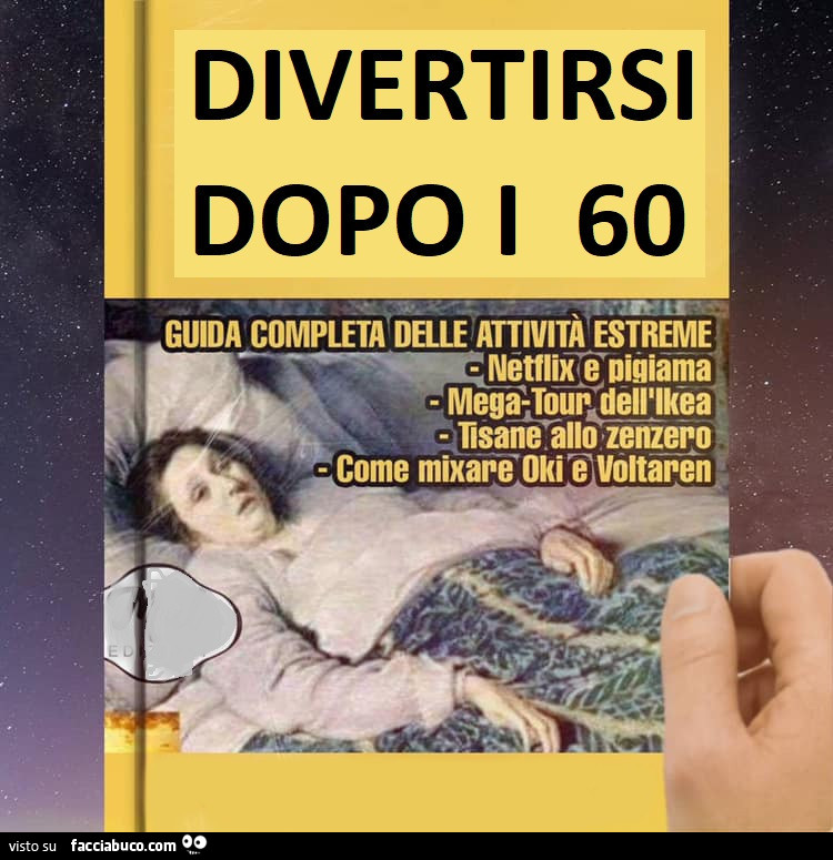 Divertirsi dopo i 60