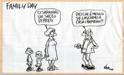 Family Day. Ci saranno un sacco di preti