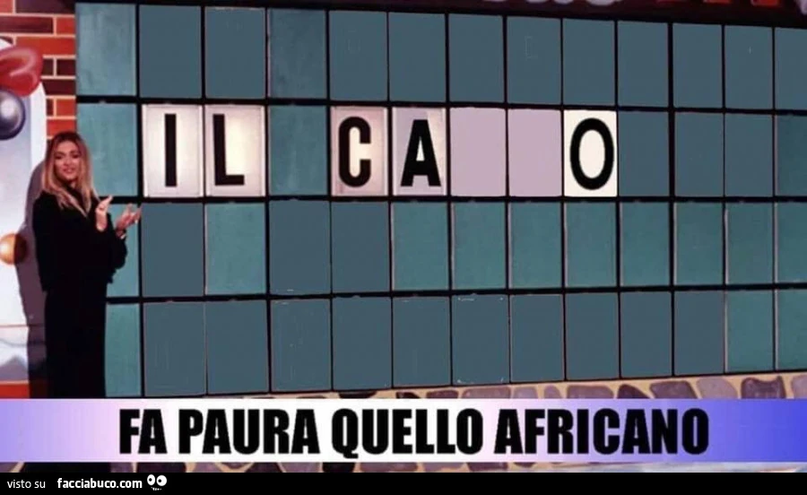 Il caldo&hellip; fa paura quello africano