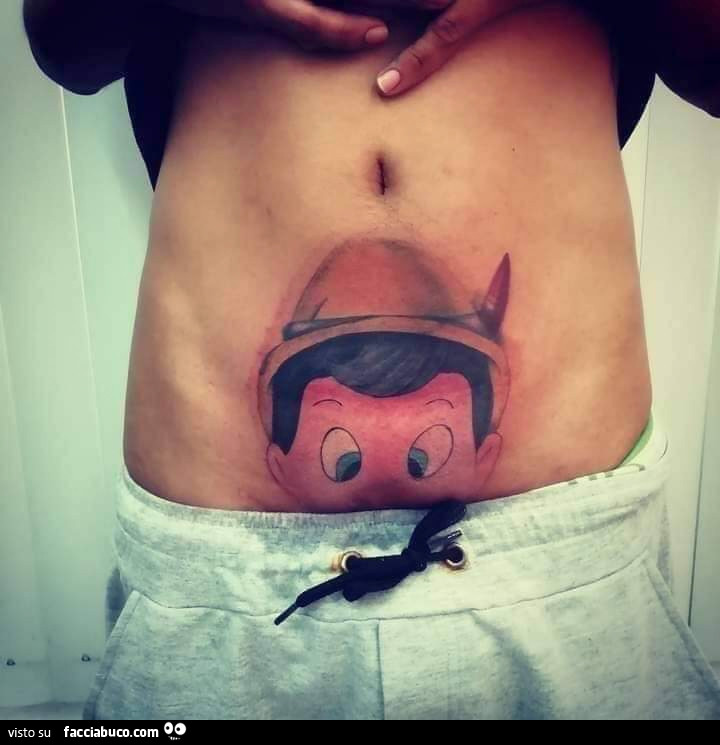 Tatuaggio Pinocchio
