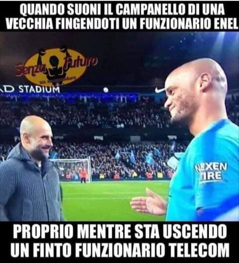 Quando suoni il campanello di una vecchia fingendoti un funzionario enel
