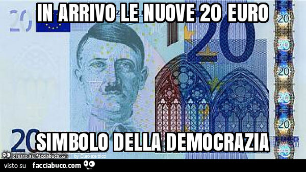 In arrivo le nuove 20 euro simbolo della democrazia