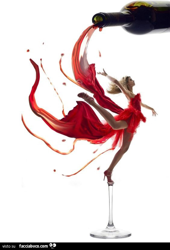 Ballerina dal vino