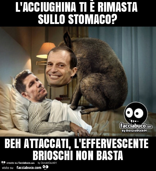 L'acciughina ti è rimasta sullo stomaco? Beh attaccati, l'effervescente brioschi non basta