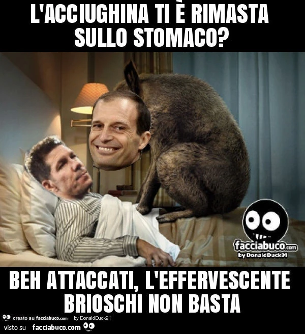 L'acciughina ti è rimasta sullo stomaco? Beh attaccati, l'effervescente brioschi non basta
