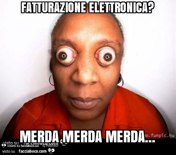 Fatturazione elettronica? Merda merda merda
