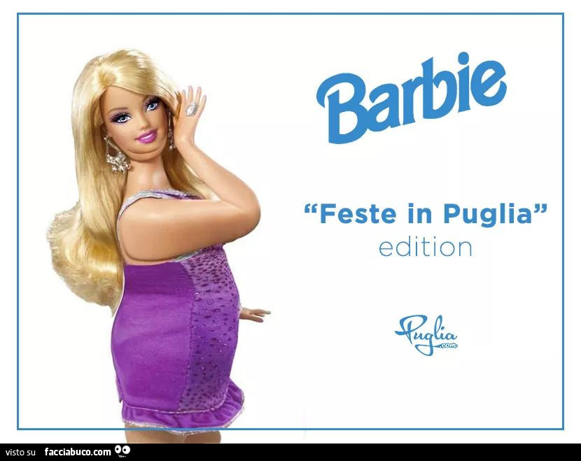 Barbie festa in Puglia edition