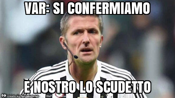 Var: si confermiamo è nostro lo scudetto