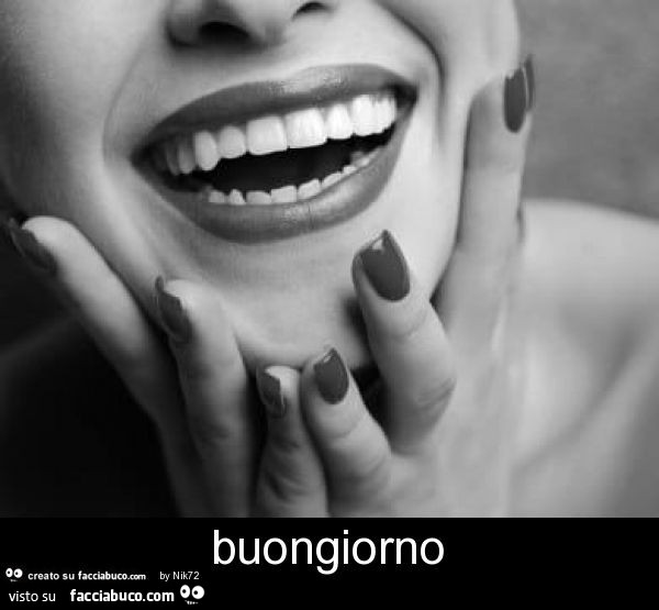 Sorriso Di Donna Buongiorno Facciabuco Com