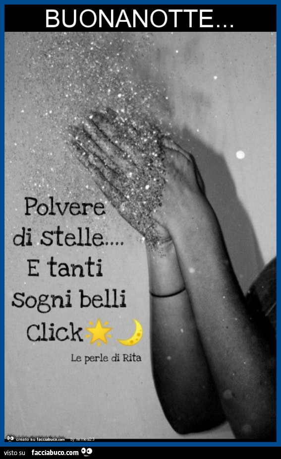 Buonanotte - Facciabuco.com
