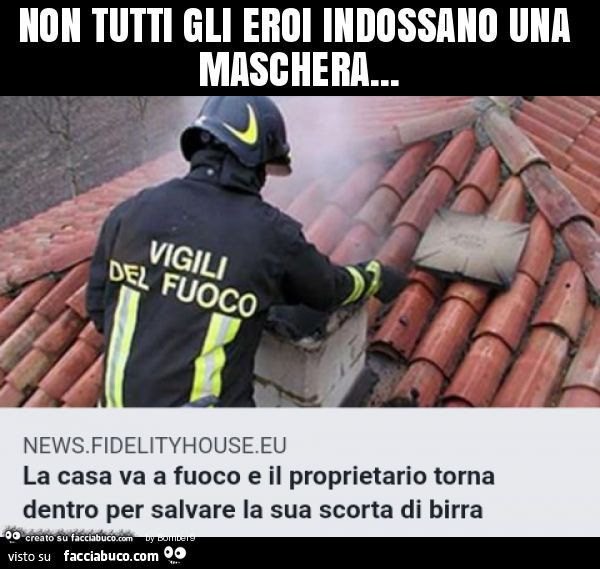 Non tutti gli eroi indossano una maschera