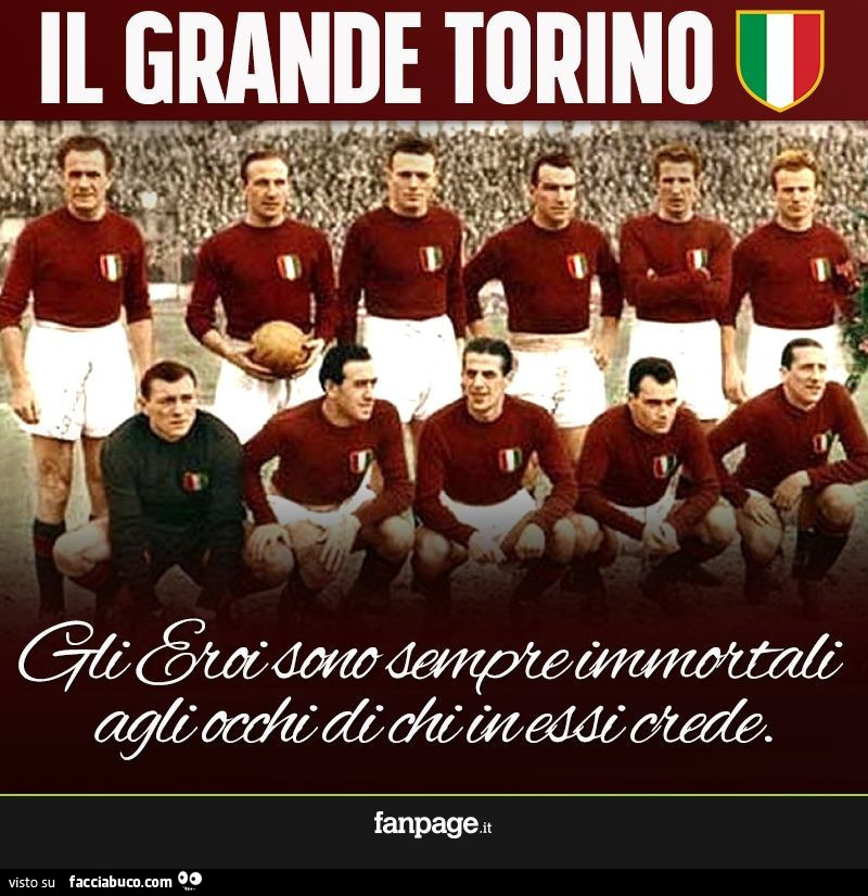 Il Grande Torino: gli eroi sono sempre immortali agli occhi di chi in essi crede