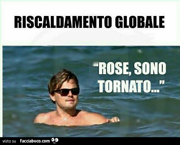 Riscaldamento globale. Rose, sono tornato…