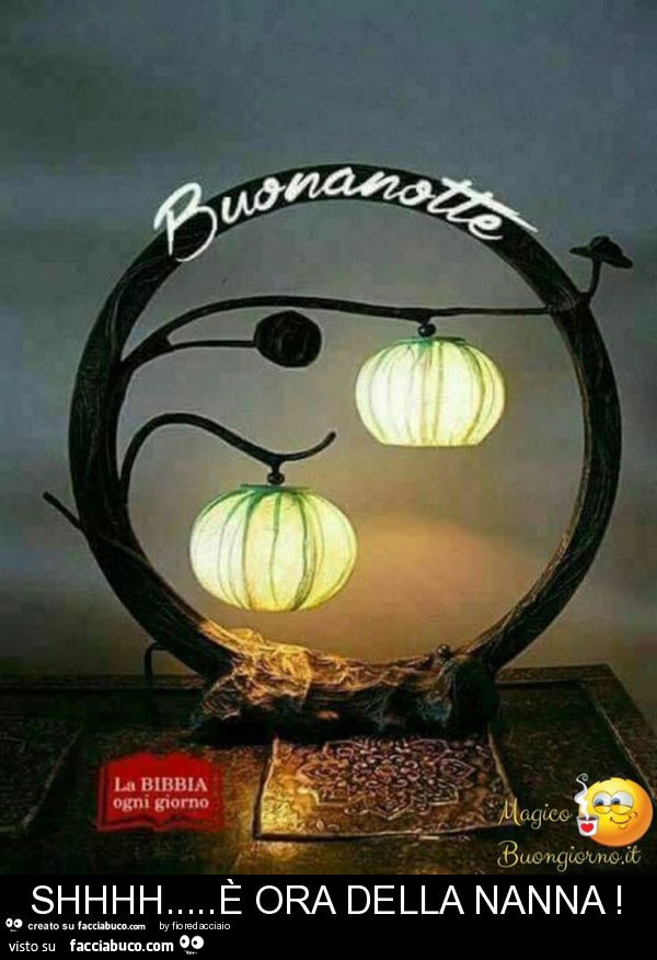 Shhhh… è ora della nanna