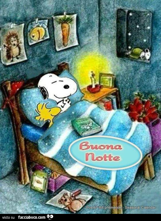 Snoopy: buona notte