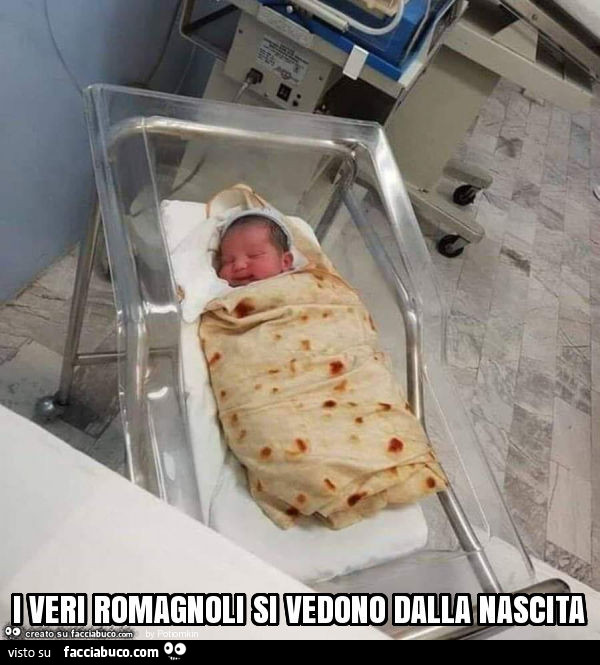 I veri romagnoli si vedono dalla nascita