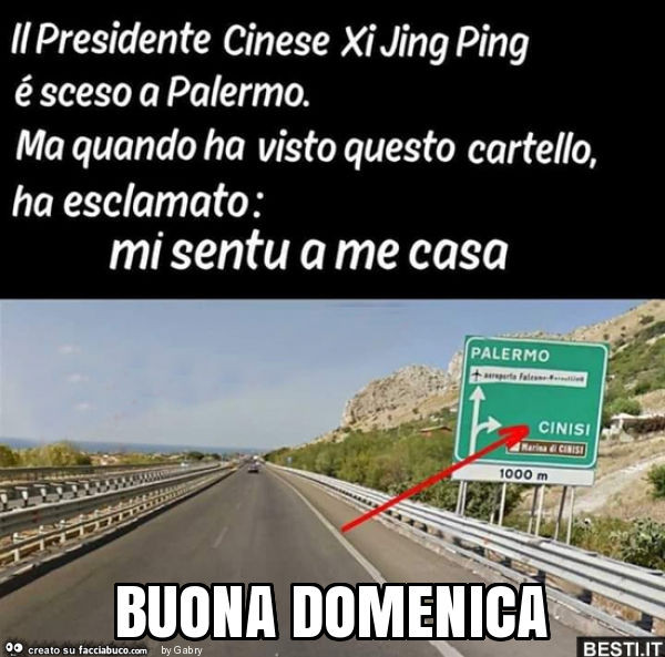 Buona domenica