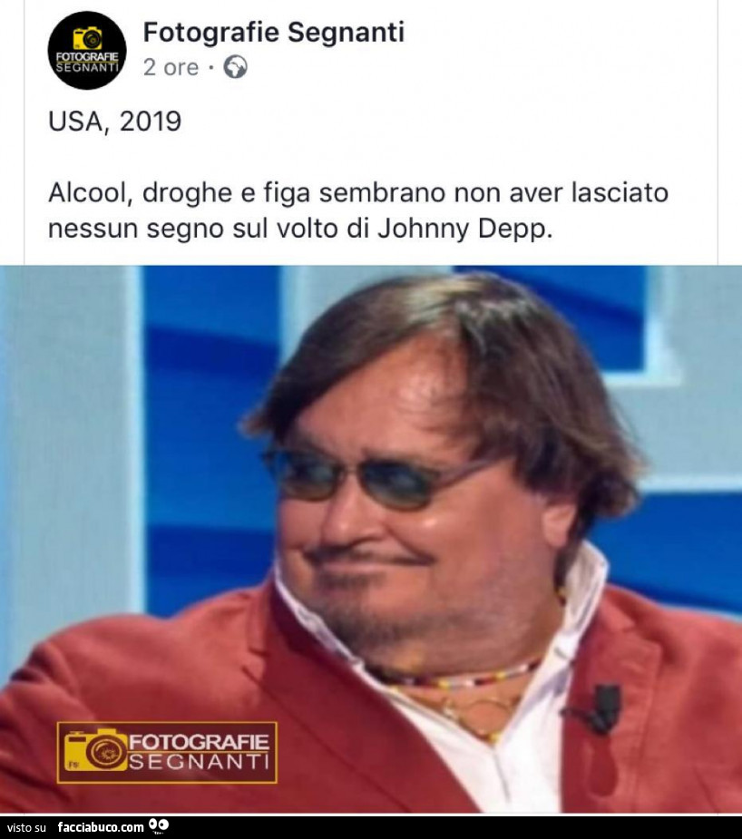 Usa, 2019 alcool, droghe e figa sembrano non aver lasciato nessun segno sul volto di johnny depp