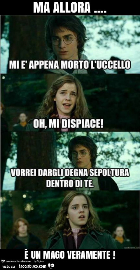 Ma allora&hellip; è un mago veramente