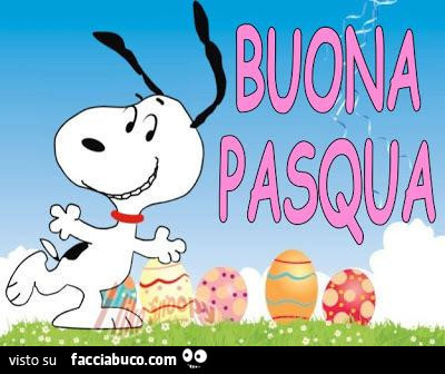 Snoopy: buona pasqua