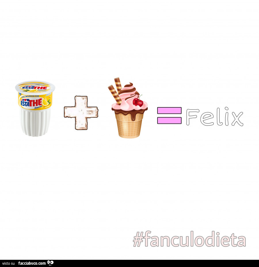 The più gelato uguale Felix