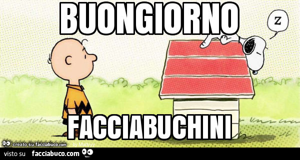 Buongiorno facciabuchini