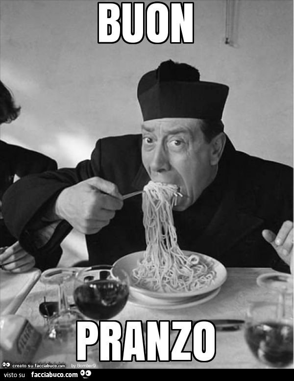 Buon pranzo