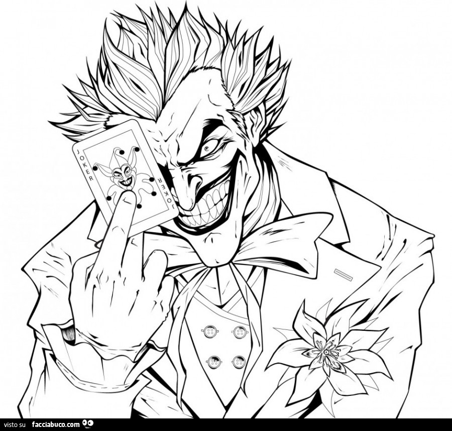 Disegno di Joker