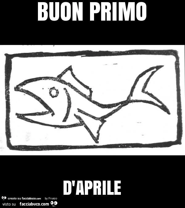 Buon primo d'aprile