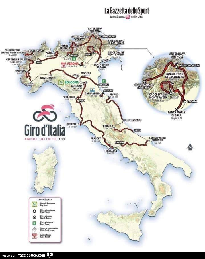 Ciclismo Giro d'Italia