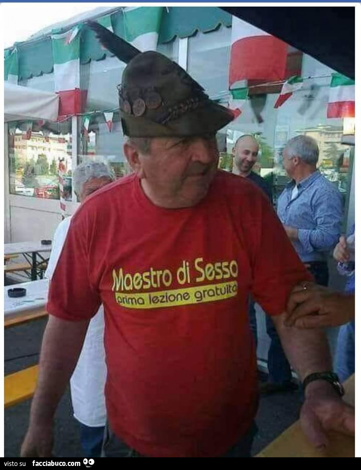 Maestro di sesso. Prima lezione gratuita