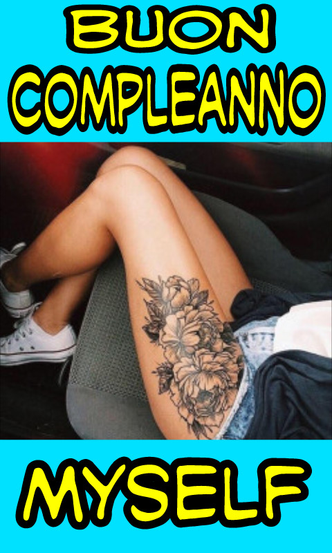 Buon compleanno myself