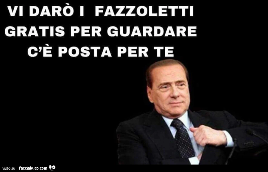 Vi darò i fazzoletti gratis per guardare c'è posta per te