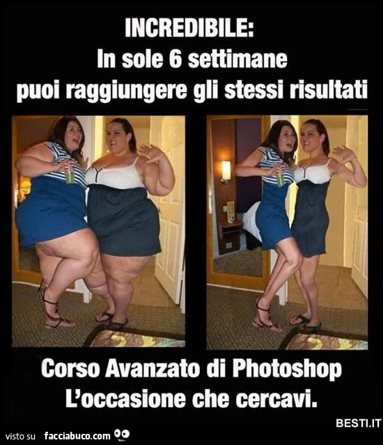 Incredibile: in sole 6 settimane puoi raggiungere gli stessi risultati. corso avanzato di photoshop l'occasione che cercavi