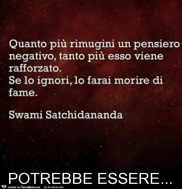 Potrebbe essere