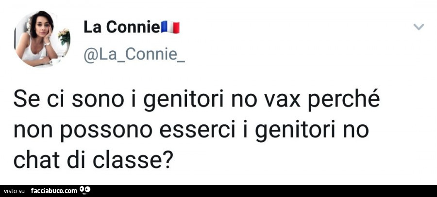 Se ci sono i genitori no vax perché non possono esserci i genitori no chat di classe?