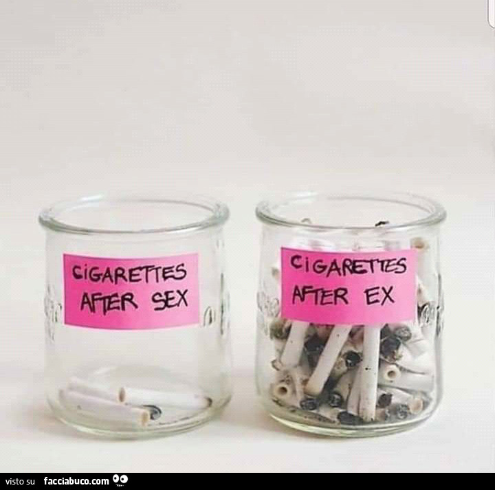 Cigarettes after sex. Cigarettes after ex