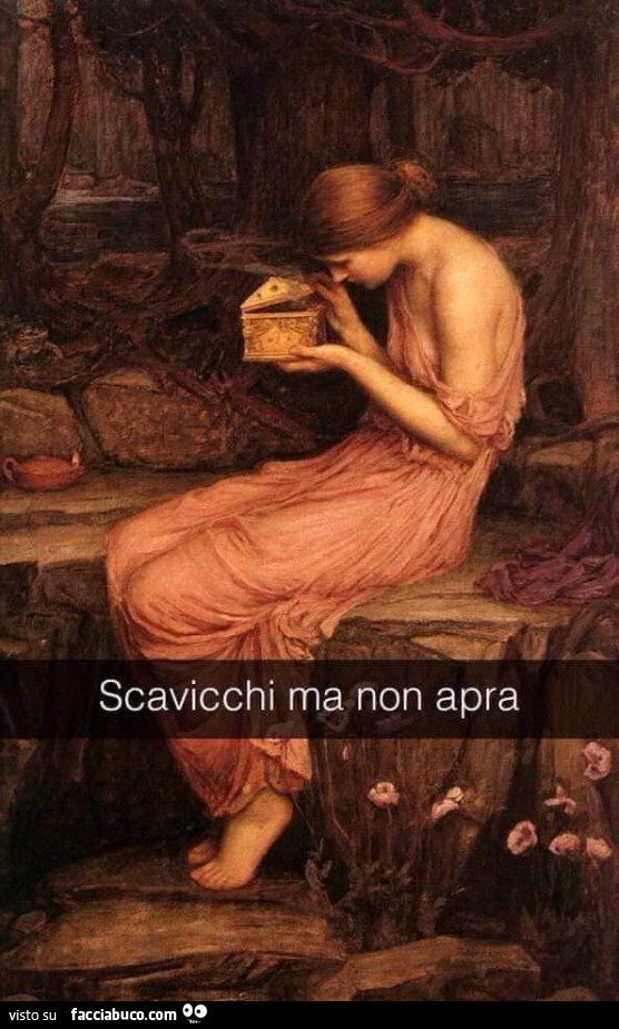 Scavicchi ma non apra