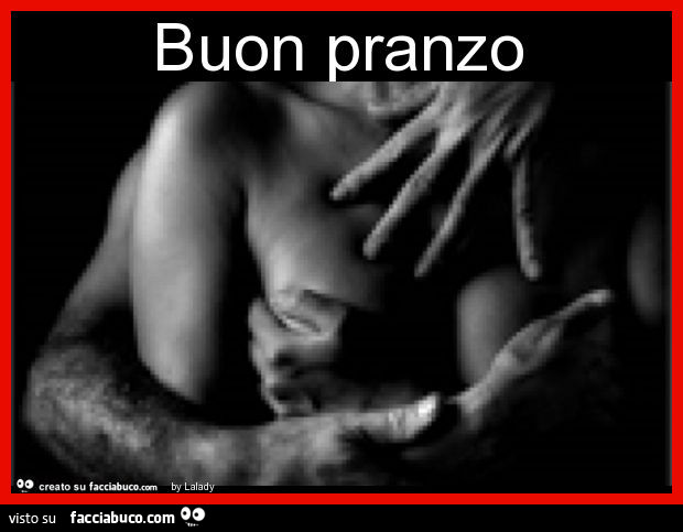 Buon pranzo