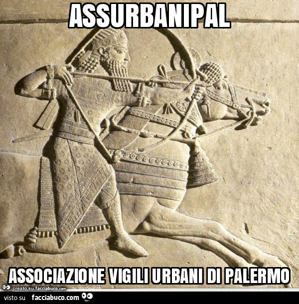 Assurbanipal associazione vigili urbani di palermo